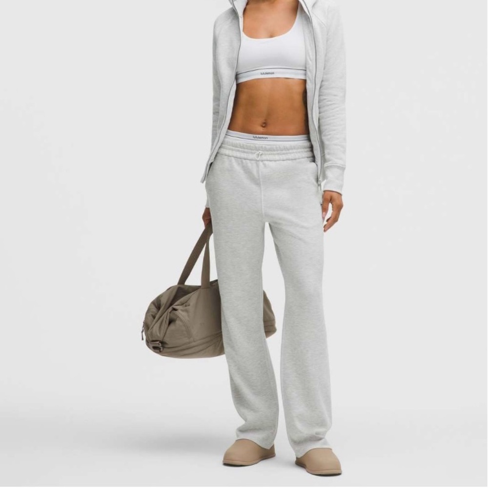 Lululemon Softstreme Heathered Core Ultra Light Gray
